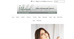 Desktop Screenshot of ibhanaboutique.com